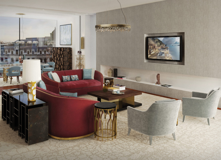 4th Of July - 10 Blue & Red Fabrics For Your Home Decor